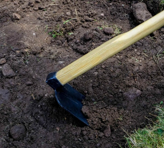 German hand-forged garden tools